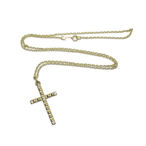 Cruz de Oro de  Tubo Cuadrado Ondulado - Imagen 4