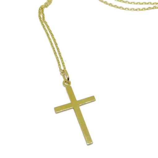 Cruz de Oro de  Tubo Cuadrado Ondulado - Imagen 6
