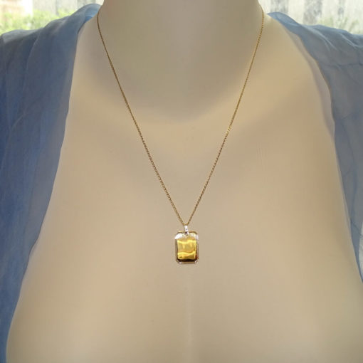 Placa de Oro Amarillo de 18k - Imagen 2