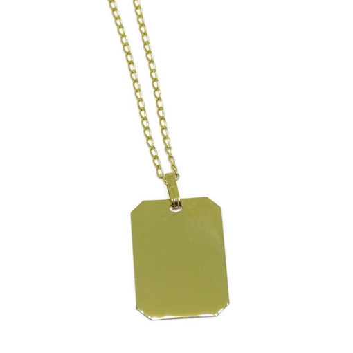 Placa de Oro Amarillo de 18k - Imagen 3