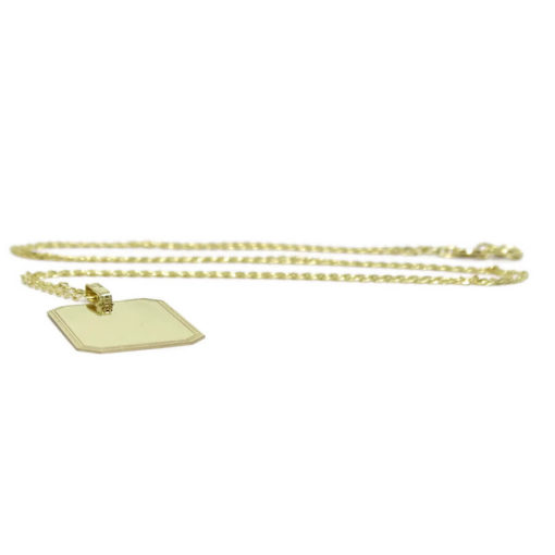 Placa de Oro Amarillo de 18k - Imagen 5
