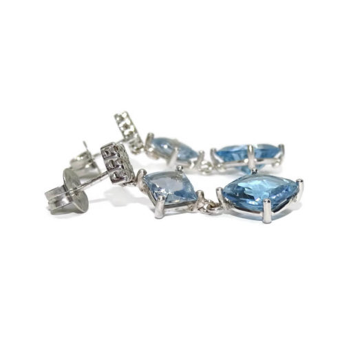 Pendientes con diamantes Largos - Imagen 3
