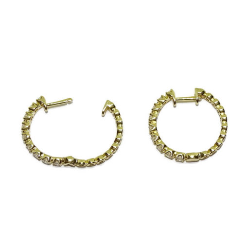 Aros de oro amarillo - Imagen 5