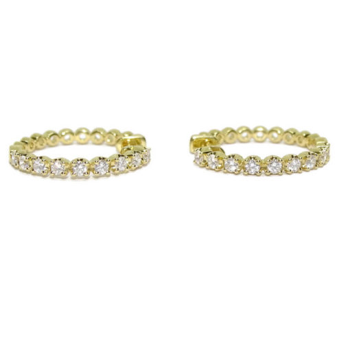 Aros de oro amarillo - Imagen 7