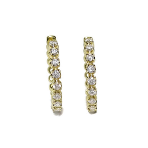 Aros de oro amarillo - Imagen 8