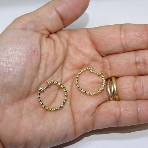 Aros de oro amarillo - Imagen 9