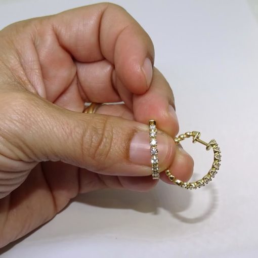 Aros de oro amarillo - Imagen 10