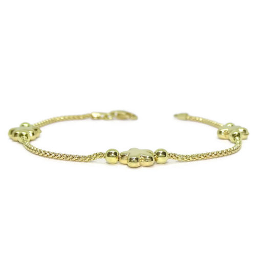 Pulsera de Oro Amarillo de 18k con 6 - Imagen 3