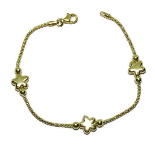 Pulsera de Oro Amarillo de 18k con 6