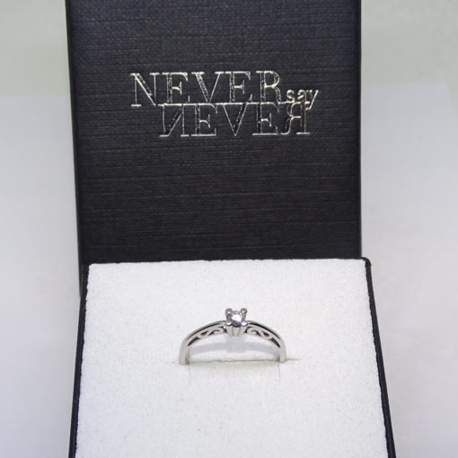 Anillo filigrana 0,11cts - Imagen 6