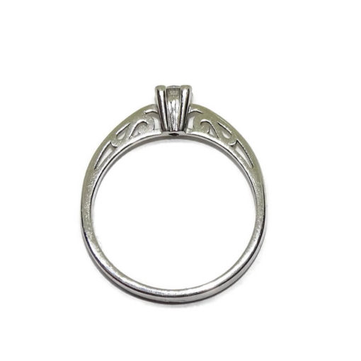 Anillo filigrana 0,11cts - Imagen 4