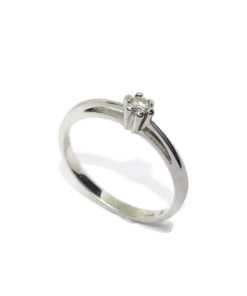 Anillo flor 0,11cts
