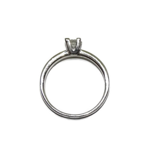 Anillo 4 garras altas 0,20cts - Imagen 5