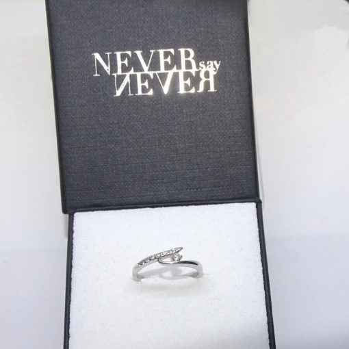 Anillo brazo cruzado 0,20cts - Imagen 5