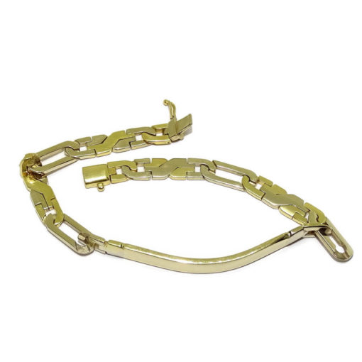 Esclava para Hombre de Oro Amarillo de 18k Maciza 25.15gr - Imagen 4