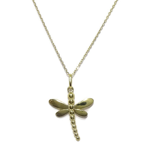 Colgante de libélula de Oro Amarillo de 18K - Imagen 6