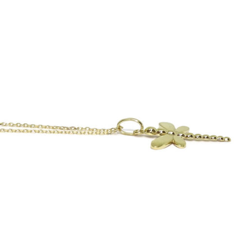 Colgante de libélula de Oro Amarillo de 18K - Imagen 3