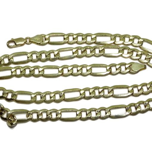 Cadena de Oro Amarillo de 18k para Hombre Modelo 3x1 de 7mm 19.25gr - Imagen 4