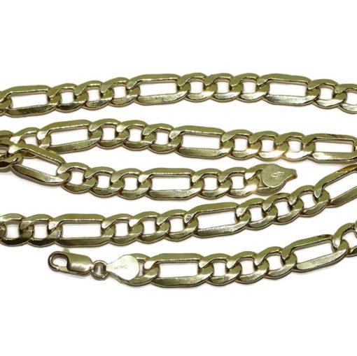 Fuerte Cadena de Oro Amarillo de 18k para Hombre de 8mm para hombre 25.20gr - Imagen 5