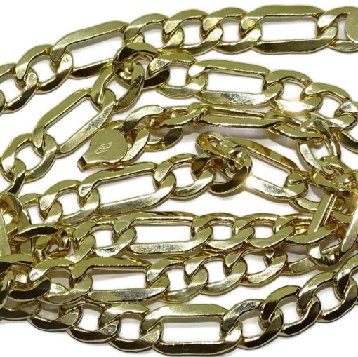 Fuerte Cadena de Oro Amarillo de 18k para Hombre de 8mm para hombre 25.20gr - Imagen 4
