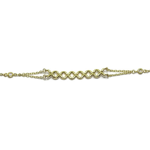 Pulsera de oro amarillo niña/comunion - Imagen 4