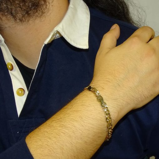 Pulsera de Oro Hombre Maciza 31.60gr - Imagen 2