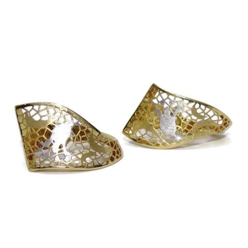 Pendientes para mujer de oro amarillo 6.05gr italianos - Imagen 3