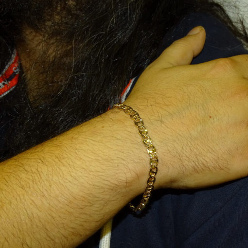Pulsera Ancla Hueca de 21.00cm hombre 8.00gr - Imagen 2