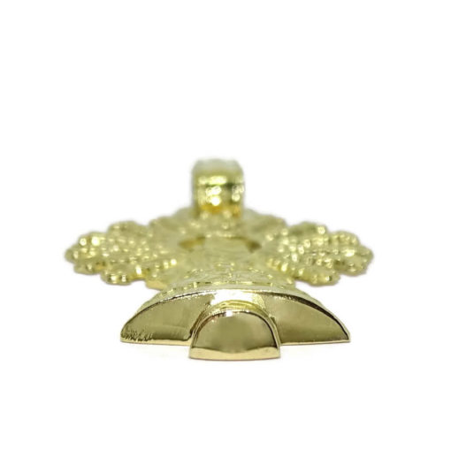 Medalla de la Virgen del Pilar de Oro Macizo de 18k. Peso; 6.10gr de Oro de 18k - Imagen 4