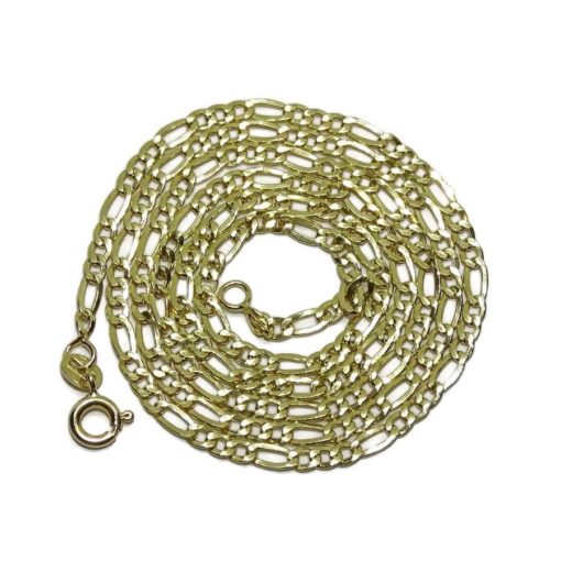 Cadena de Oro Amarillo de 18K para Hombre Modelo 3x1 de 3mm de Ancha por 60cm - Imagen 3