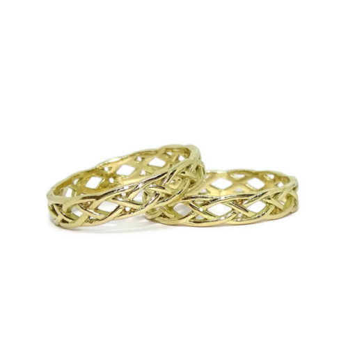 Alianzas entrelazad@s hasta el infinito de oro de 18k