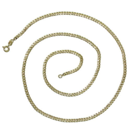Cadena de Oro Amarillo de 18k de oro para Hombre barbada 3mm - Imagen 4
