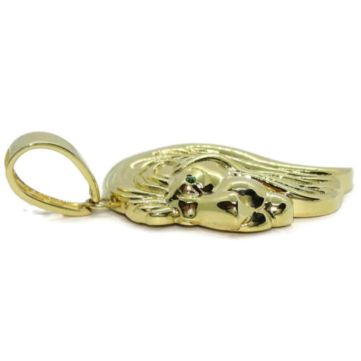 Colgante de oro amarillo de 18k cabeza de león.15.65 gr de oro de 18k. - Imagen 6