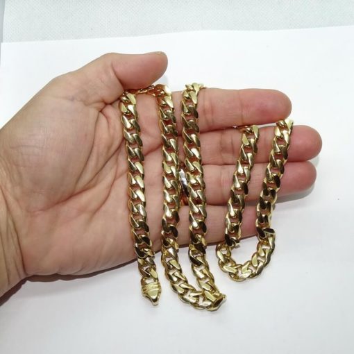 Exclusiva de esta web- Cadena de oro macizo amarillo de 18k para hombre. Muy grande. - Imagen 3