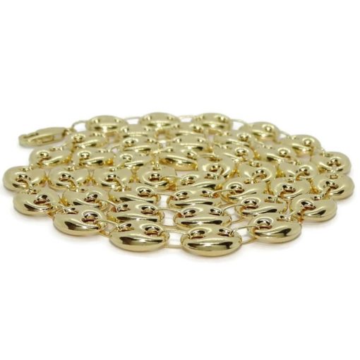 Impresionante calabrote de oro amarillo de 18k de 1.20x1.00cm y 60cm de largo. Cierre mosquetón para total seguridad. Peso; 28.80 gr de oro de 18k - Imagen 7