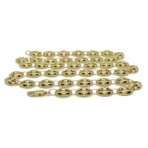 Impresionante calabrote de oro amarillo de 18k de 1.20x1.00cm y 60cm de largo. Cierre mosquetón para total seguridad. Peso; 28.80 gr de oro de 18k - Imagen 5
