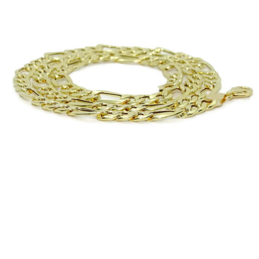Cadena de oro amarillo de 18k para hombre modelo 3x1 plana de 7.50 mm de grosor por 60cm de larga - Imagen 7