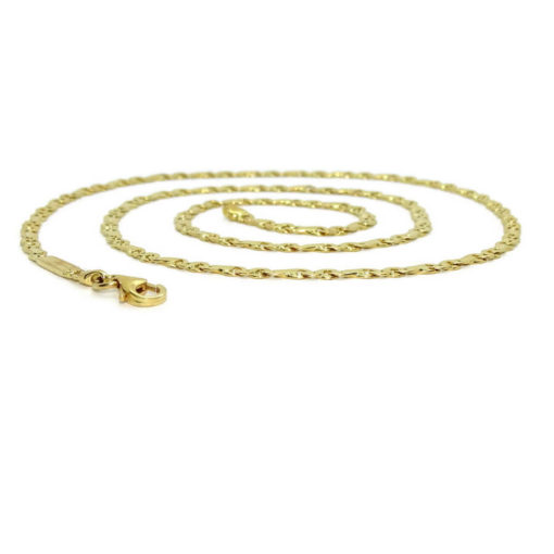 Cadena de oro macizo para hombre de 3.50 de ancha y 60.00cm de larga. - Imagen 7