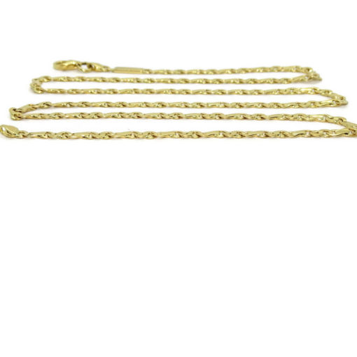 Cadena de oro macizo para hombre de 3.50 de ancha y 60.00cm de larga. - Imagen 4