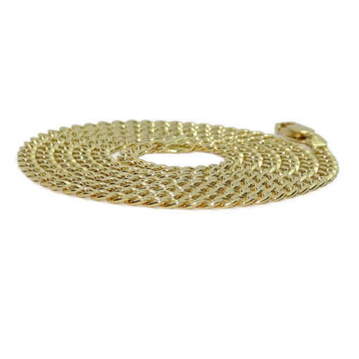 Cadena de oro macizo para hombre de 3.00 de ancha y 60.00cm de larga. - Imagen 4