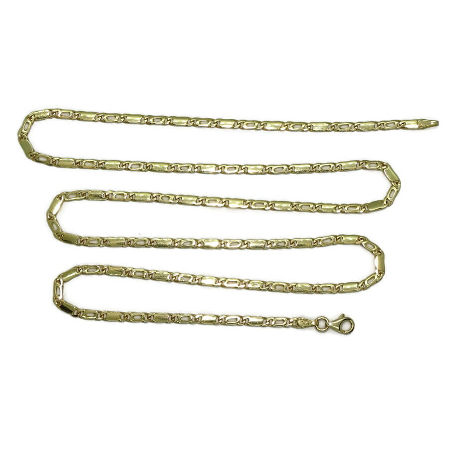 Cadena de oro macizo para hombre de 2.00 de ancha y 60.00cm de larga. - Imagen 5