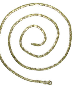 Cadena de oro macizo para hombre de 2.00 de ancha y 60.00cm de larga. - Imagen 6
