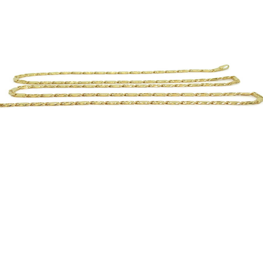 Cadena de oro macizo para hombre de 2.00 de ancha y 60.00cm de larga. - Imagen 4