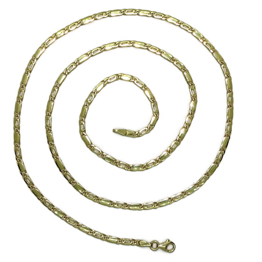 Cadena de oro macizo para hombre de 2.00 de ancha y 60.00cm de larga. - Imagen 6