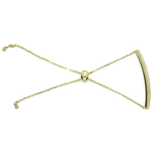 Preciosa pulsera de oro amarillo de 18k con 58 diamantes auténticos y 13 zafiros de color certificados - Imagen 7