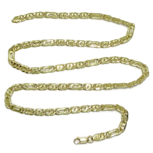 Cadena de oro de 18k para hombre muy vistosa de 5.00 de ancha. Peso: 21.40gr de oro de 18k - Imagen 5