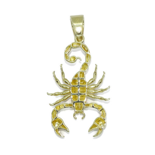 Colgante de escorpión de oro amarillo de 18k . 4.60 gr de oro de 18k - Imagen 4