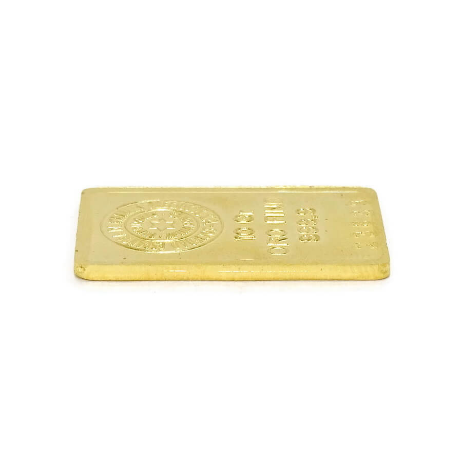 Lingote de oro puro macizo de 10.00gr de oro de 24k con certificado de garantía numerado - Imagen 3