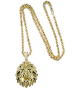 Collar León en Oro 18k. La fuerza hecha joya. 23.70 gr de oro de 18k - Imagen 5
