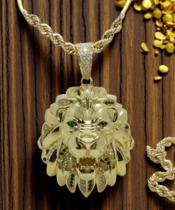 Collar León en Oro 18k. La fuerza hecha joya. 23.70 gr de oro de 18k